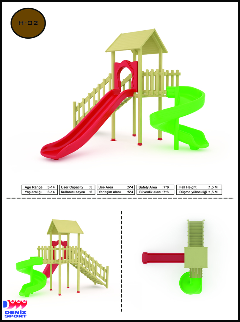 Ahsap Cocuk Oyun Gruplari Deniz Sport